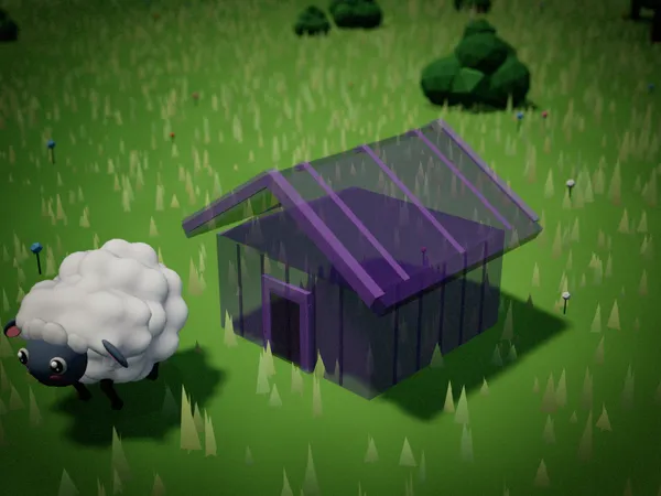 The Shadow Shed, rendered in the game